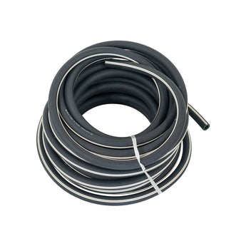 Milk hose, 20 Meters - Ø14mmXØ25mm/2 white stripes (Aftermarket) - Milcotec