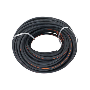 Air hose, 50 Meters - Ø7,6mmxØ14,5mm/Red stripe (Aftermarket) - Milcotec