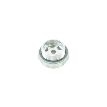 Oil glass for vacuum pump