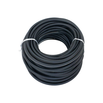 Milk hose, 50 Meters - Ø9,5mmxØ16mm/white stripe (Aftermarket) - Milcotec