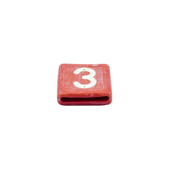 Numbers for collars - 3, used