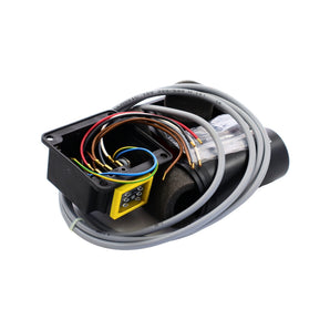 Switch unit + housing f. motor - Milcotec
